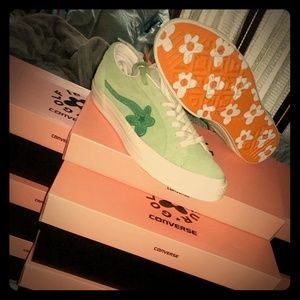 Golf Wang/Converse Men's Green Le Fleur size 10